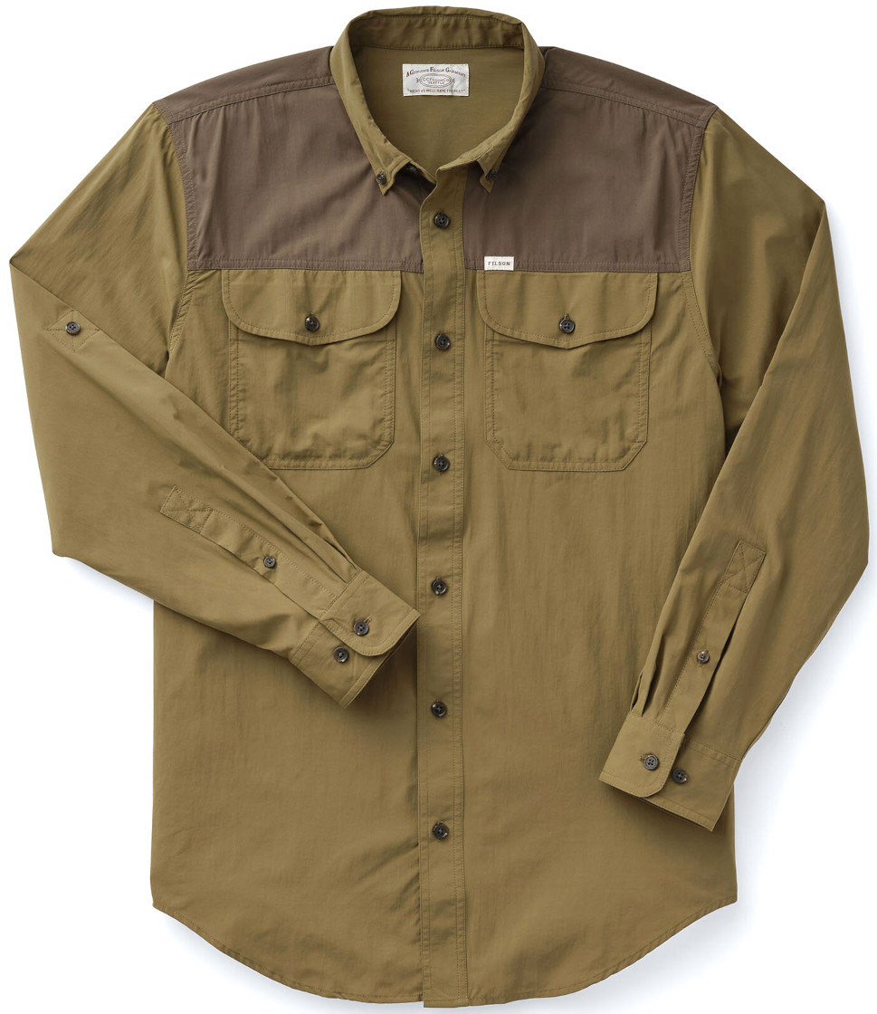 Filson Sportsman's Shirt Hemd olive drab/root