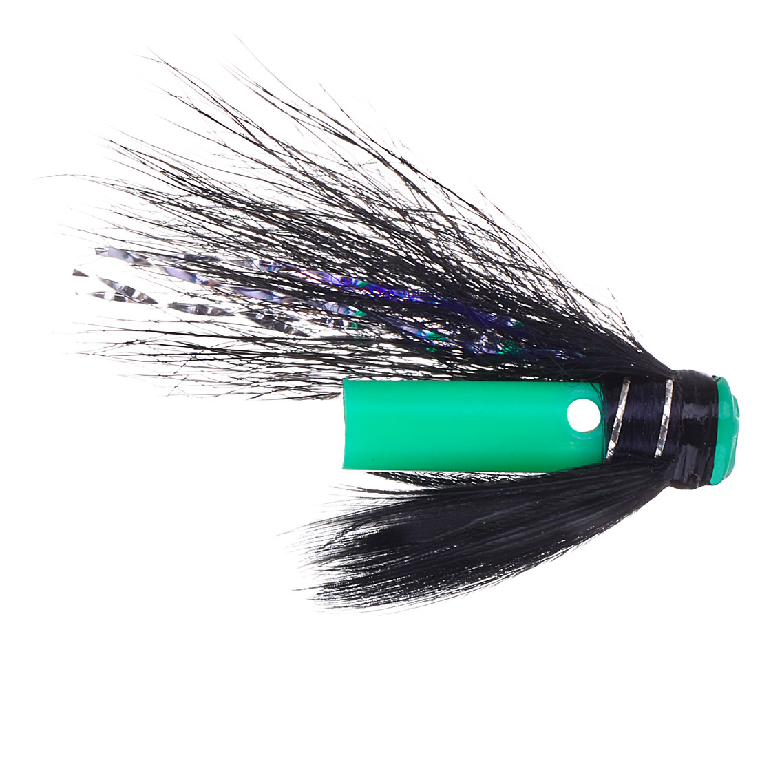 Superflies Lachsfliege - Green Butt Hitch