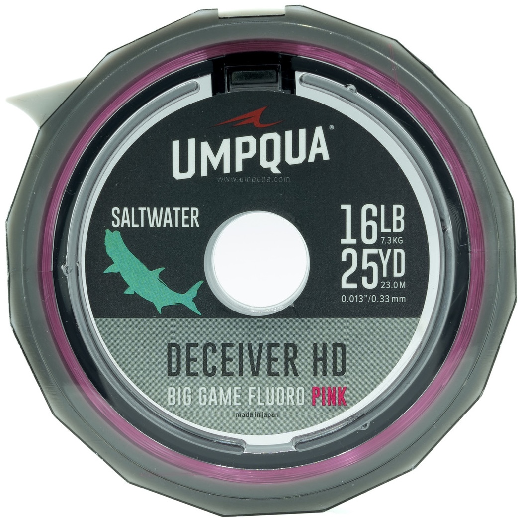 Umpqua_Deceiver_HD_Big_Game_Fluorocarbon_Tippet_Pink_25yds_Vorfachmaterial Umpqua Deceiver HD Big Game Fluorocarbon Tippet Pink 25yds Vorfachmaterial
