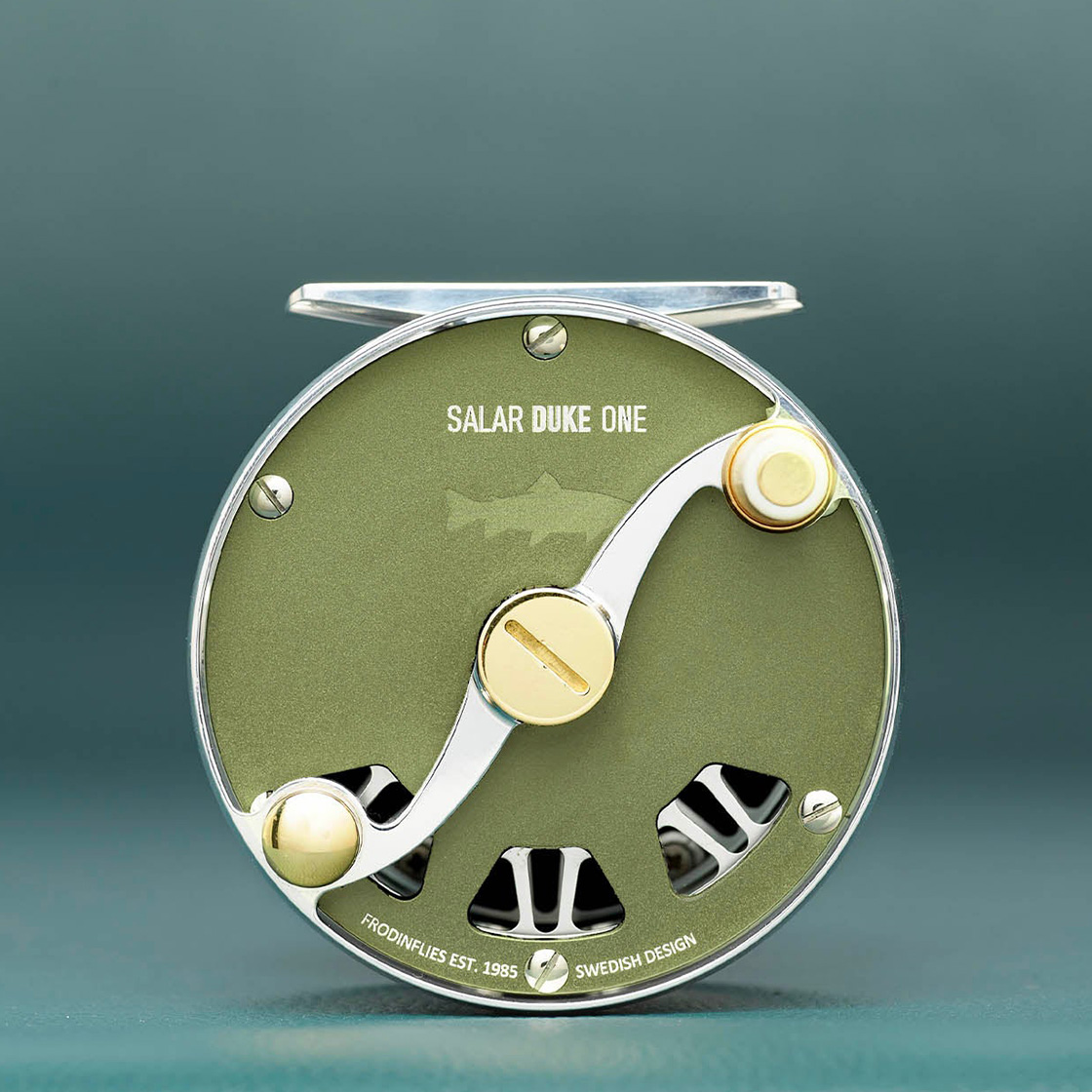 Frodin_Salar_Duke_Reel_Fliegenrolle_matte_hunter_green_1