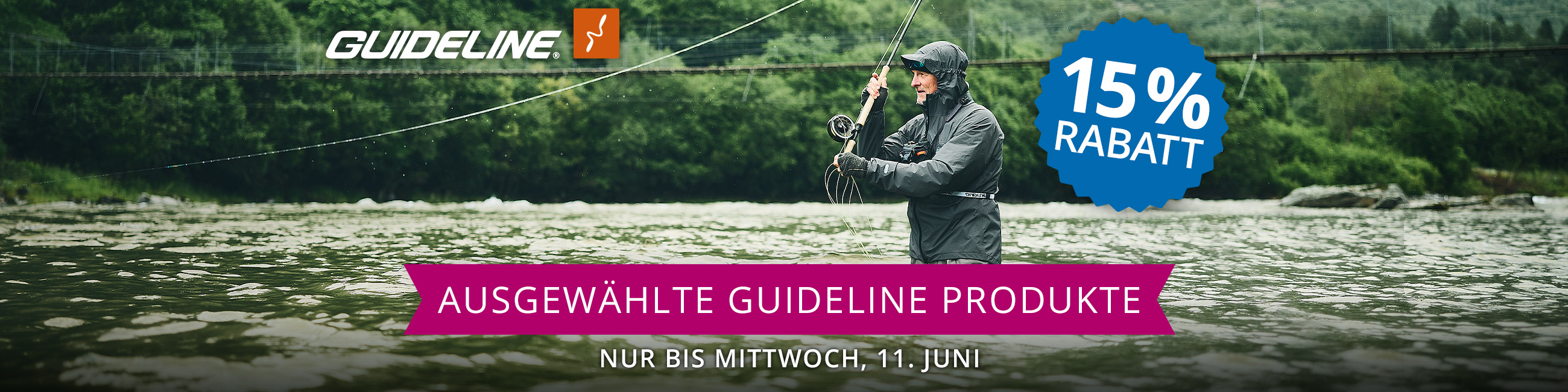 15% auf ausgewähltes von Guideline bis 11.6.