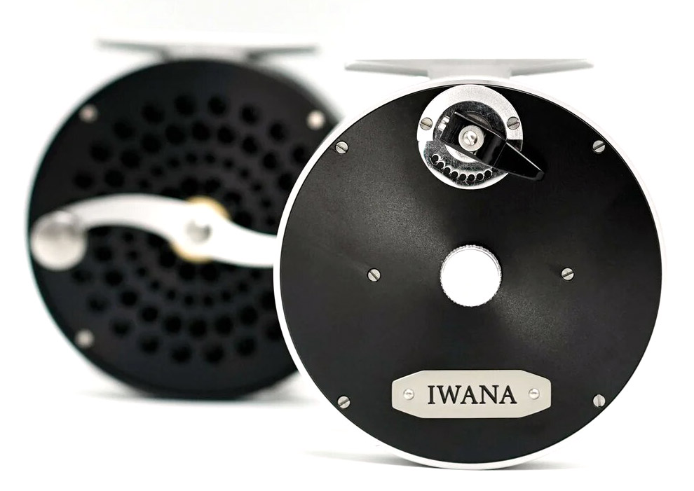 Iwana_Salmon_Fly_Reel_black_silver_6 Iwana Salmon Series Fliegenrolle LHW black & silver