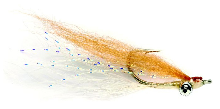 clouser-bone-tan-detail Bindebeispiel