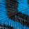 kingfisher blue/black