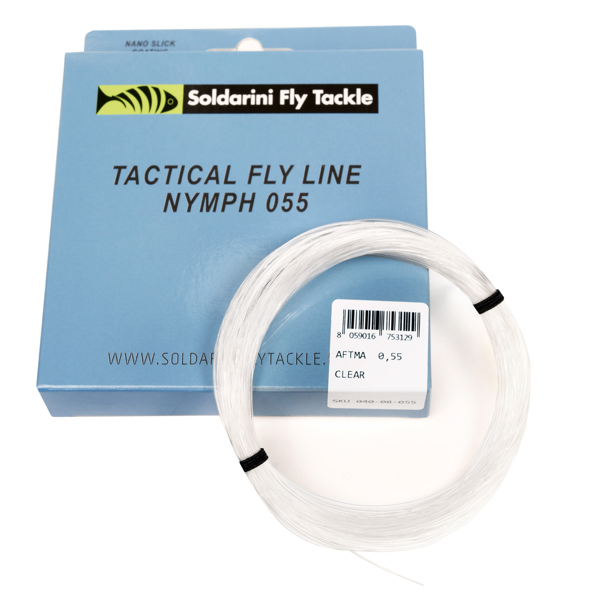 Soldarini Tactical Euro Nymph Fly Line Presentation Fliegenschnur clear