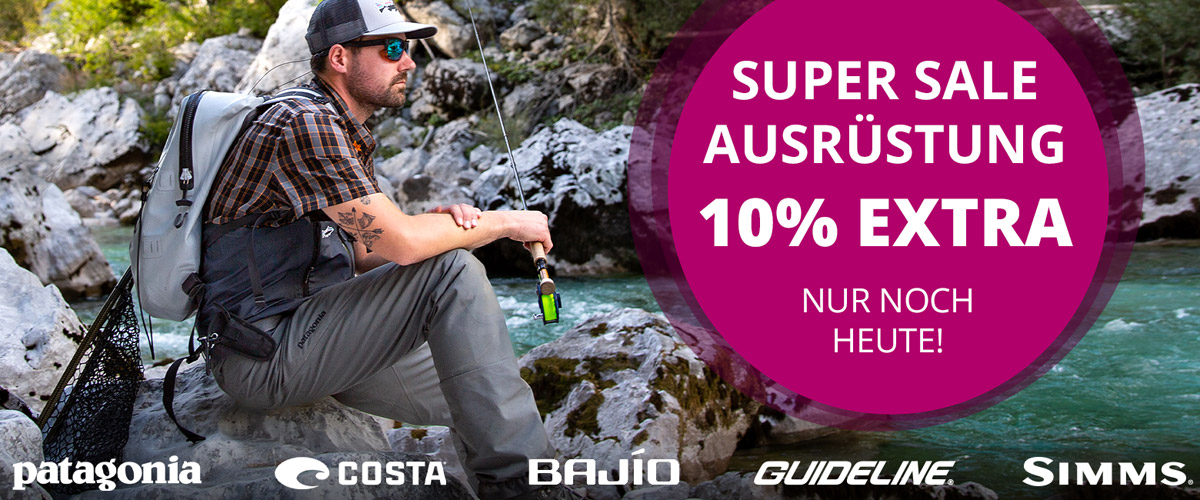 Super Sale Ausrüstung: 10% Extra bis 30.4.
