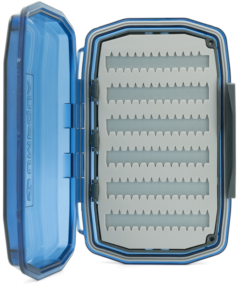 P-26659_Umpqua_WP_Silikon_Essential_Medium_Blue_Fliegendose_2 Umpqua UPG Silicone Essential Water Proof Medium Blue Fliegenbox