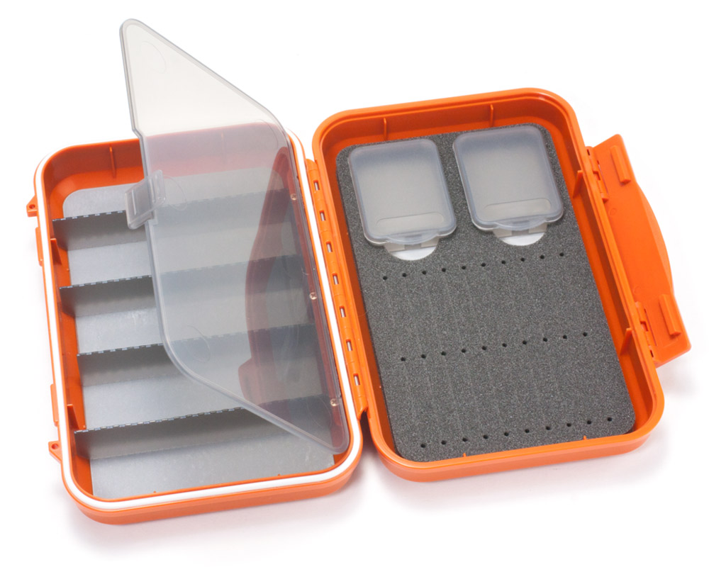 C&F Design CF-2405H wasserdichte Fliegenbox für Tubenfliegen burnt orange