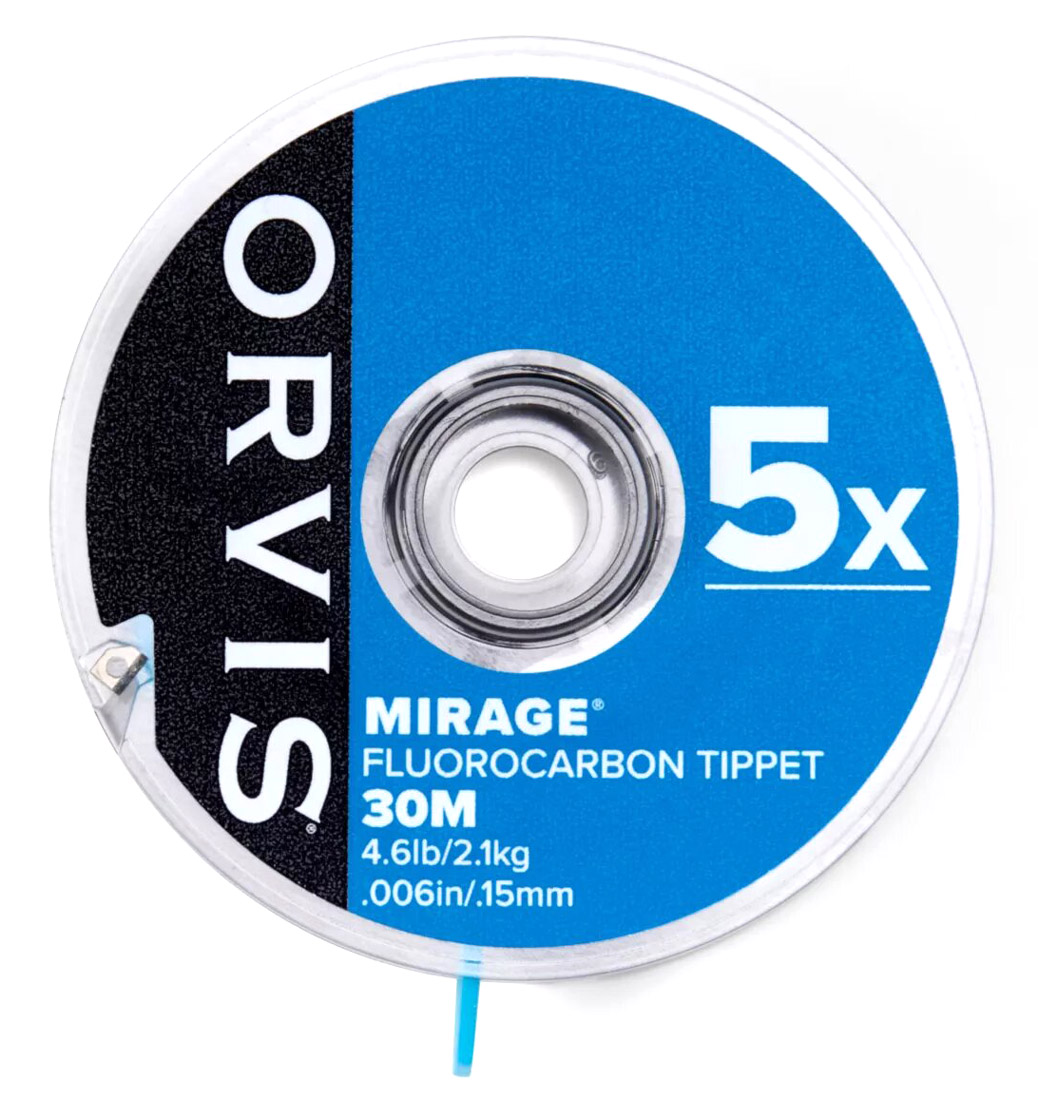 Orvis_Mirage_FC_Tippet_Spool_Titel Orvis Mirage Fluorocarbon Tippet Vorfachmaterial