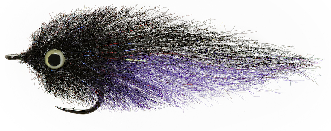 P-28778_Enrico_Puglisi_Peanut_Butter_Streamer_Black_Purple_ Enrico Puglisi RATTLE STREAMER - PEANUT BUTTER® STREAMER - BLACK / PURPLE - #3/0