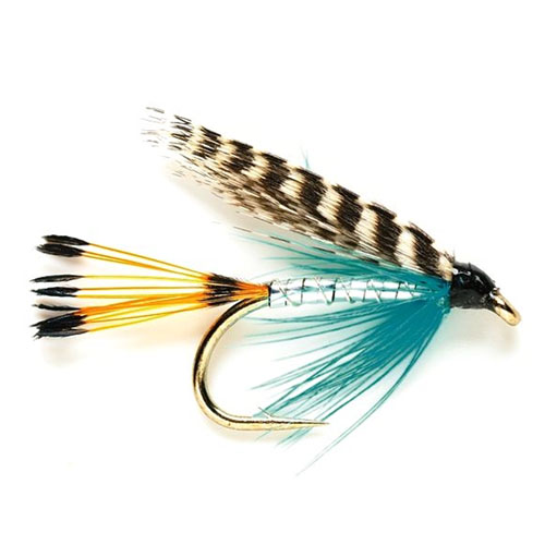 Fulling Mill Nassfliege - Teal Blue & Silver