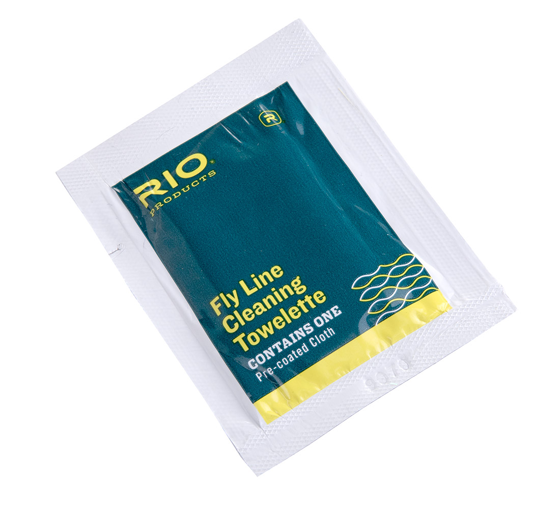 26008-Fly-Line-Cleaning-Towelette Rio Fly Line Cleaning Towelette fliegenschnur Reinigungstücher 6pc pack