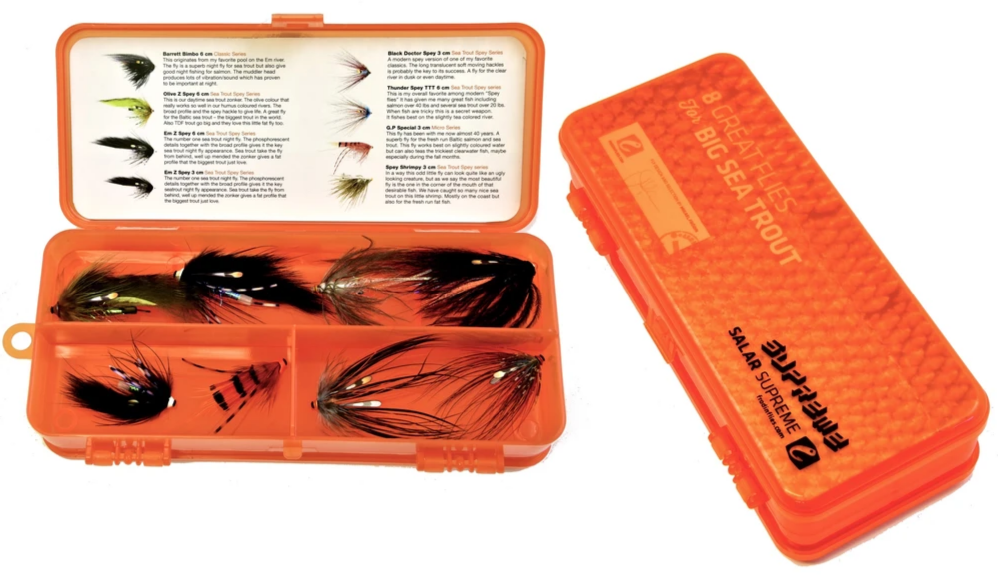 Froedin-Fly-Selection-Big-Seatrout-Box Frödin Fly Selection Big Sea Trout Fliegenset