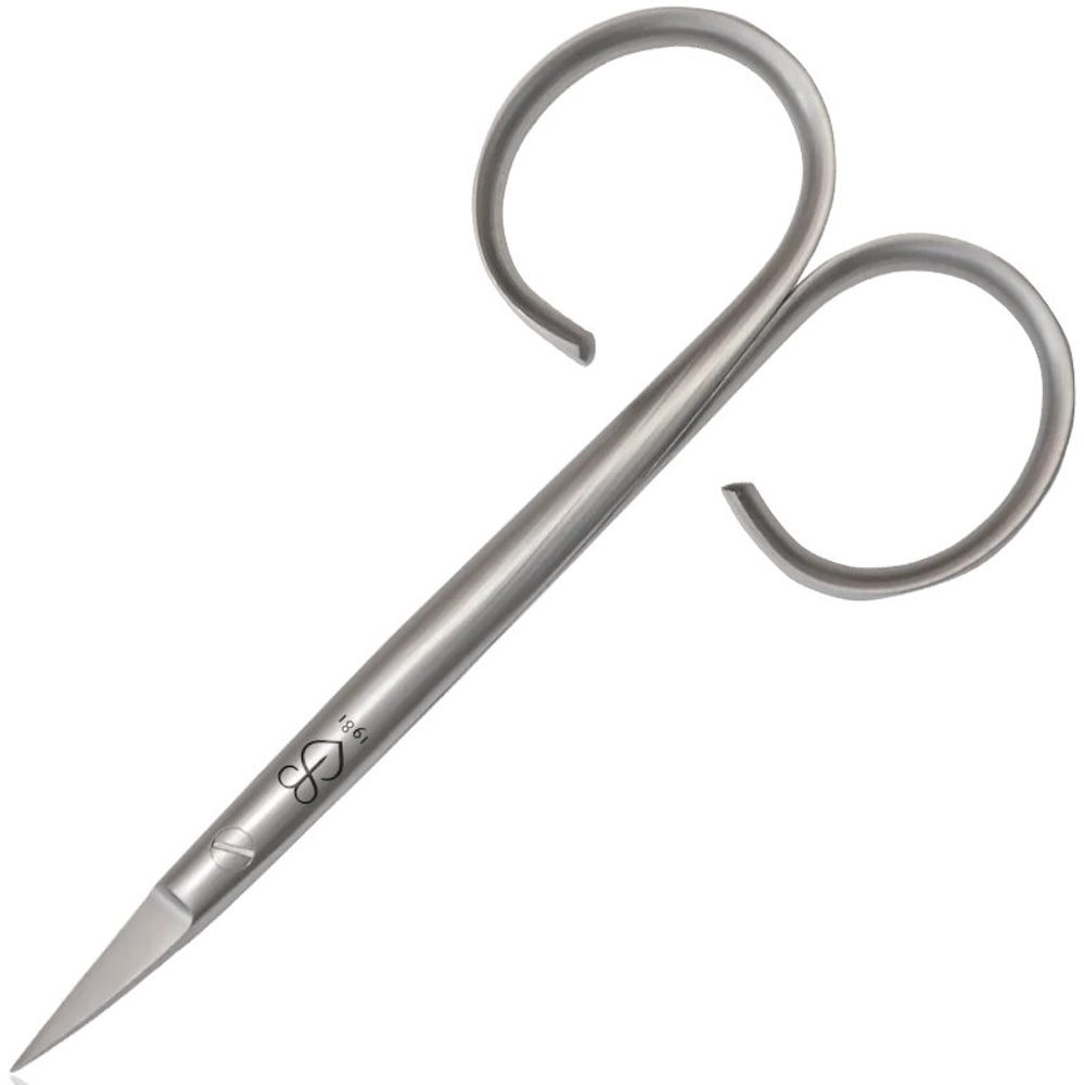 Renomed Edelstahl Schere klein gebogen - FS2 9cm, Klinge 1,5cm