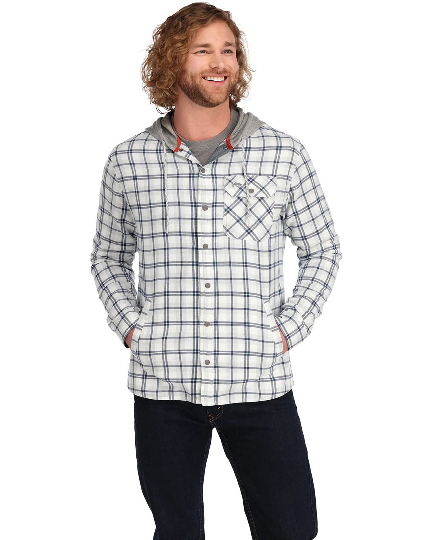 Simms_Santee_Flannel_Hoody_Hemd_navy_storm_steel_blue_stripe_2 Beispielbild (andere Farbe)