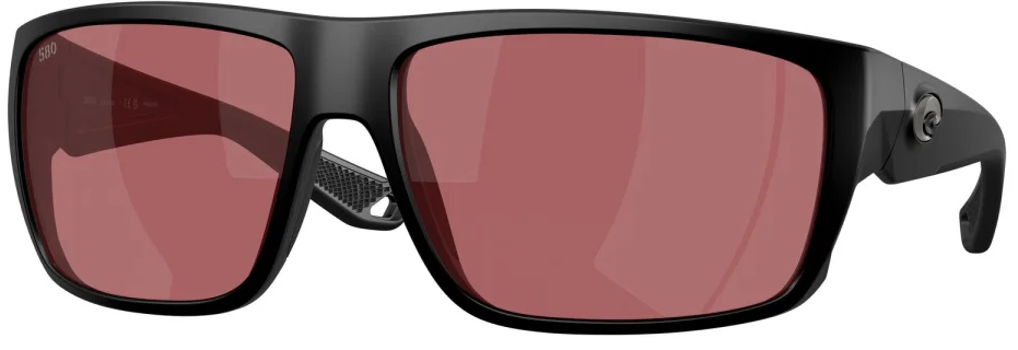Costa Polarisationsbrille Fly Line Matte Black (Rose 580G)