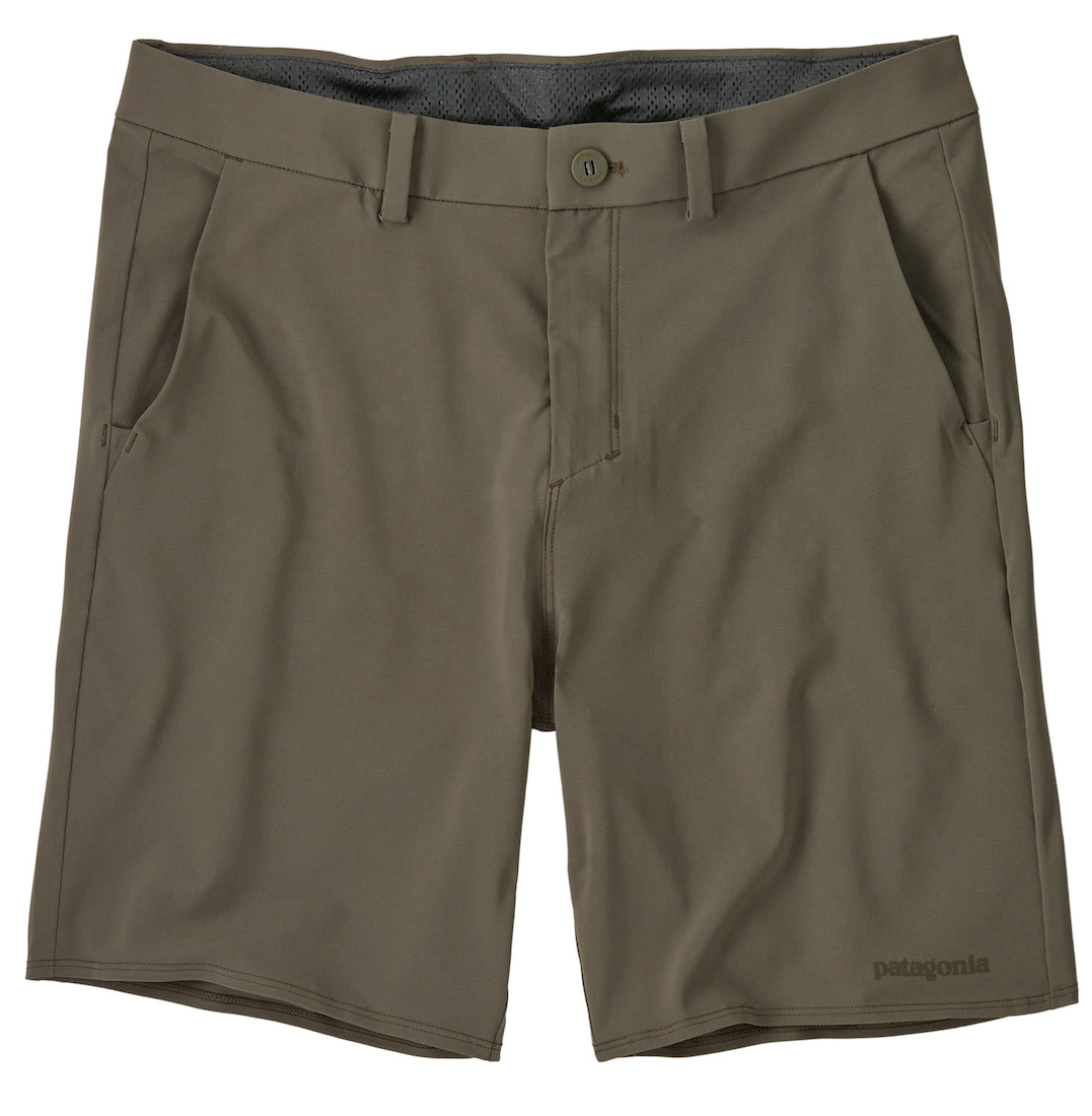 Patagonia M's Hydropeak Hybrid Walk Shorts - 18 in. Wetwading & Boardshort BSNG - Basin Green