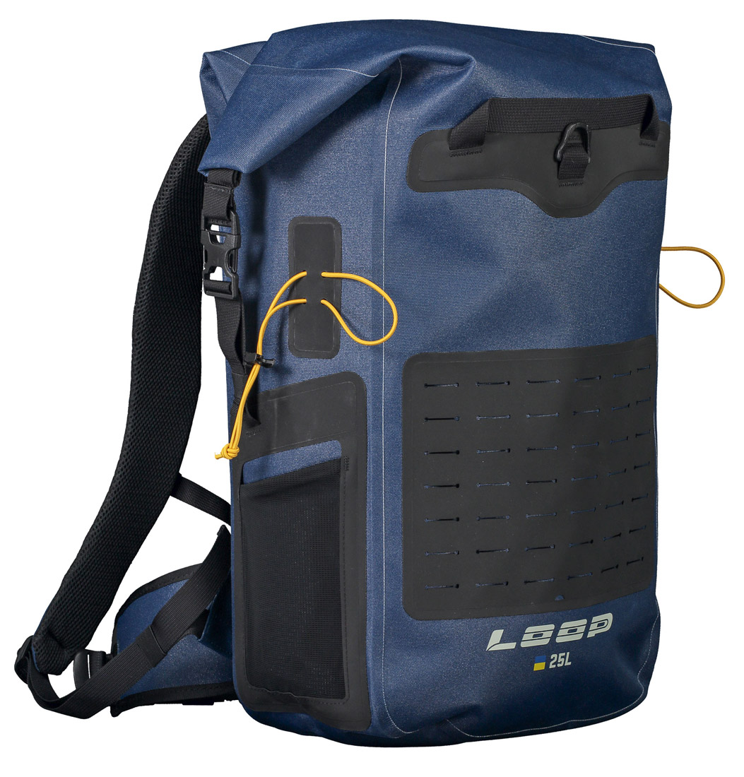 Loop Dry Backpack 25L Roll-Top Rucksack petrol