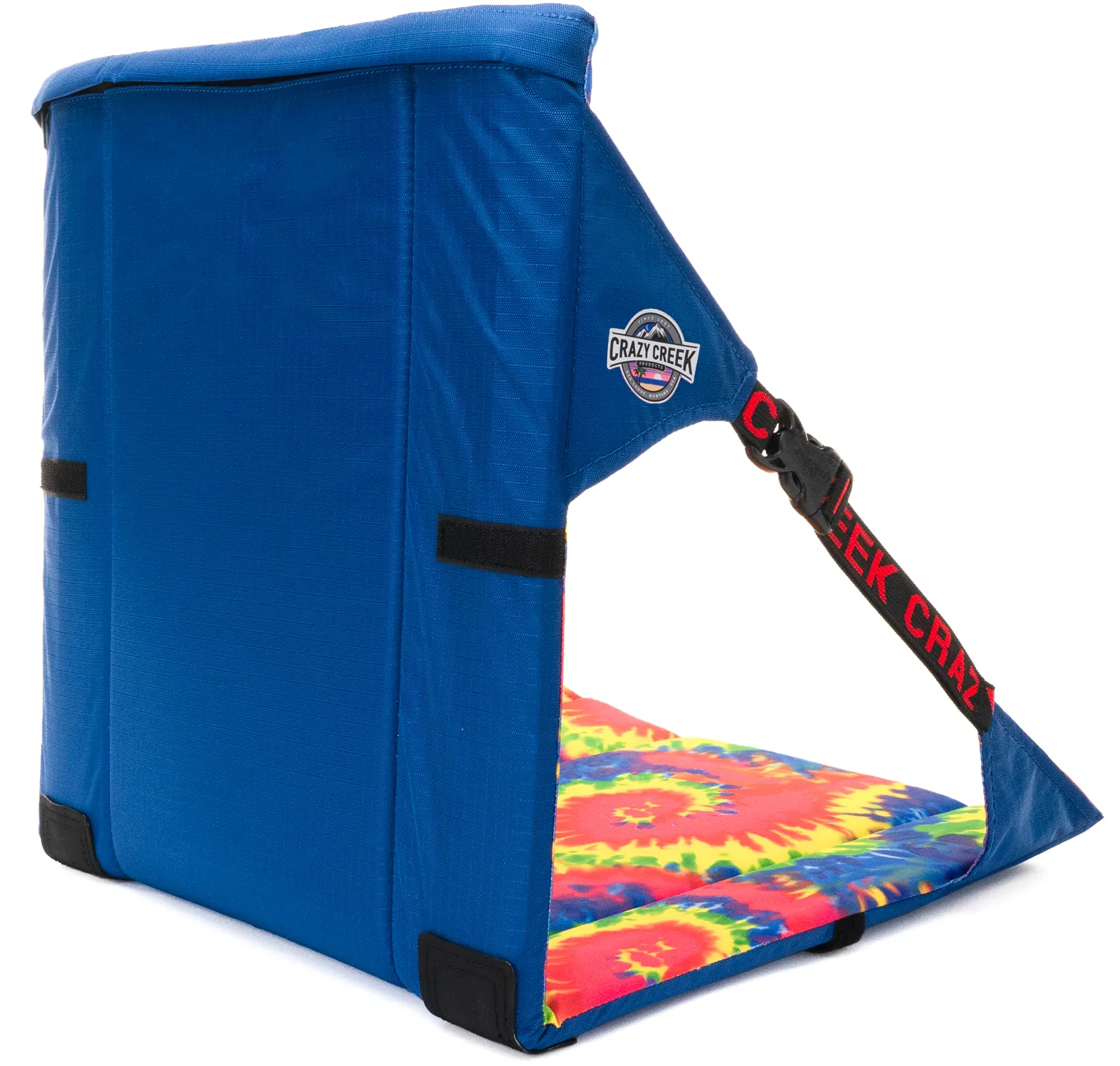 P-23174_Crazy_Creek_Original_Blue_Tie-Dye Crazy Creek Original Chair blue tie-dye