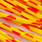 yellow / orange-red