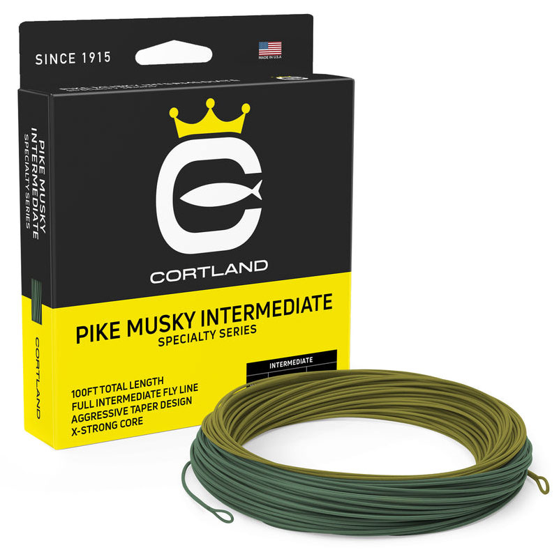 Cortland Pike Musky Fliegenschnur Intermediate