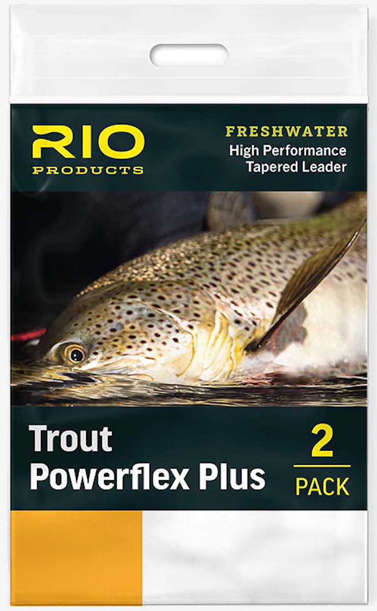 Rio Powerflex Plus 7,5 ft Tapered Leader 2 pc Pack Vorfach