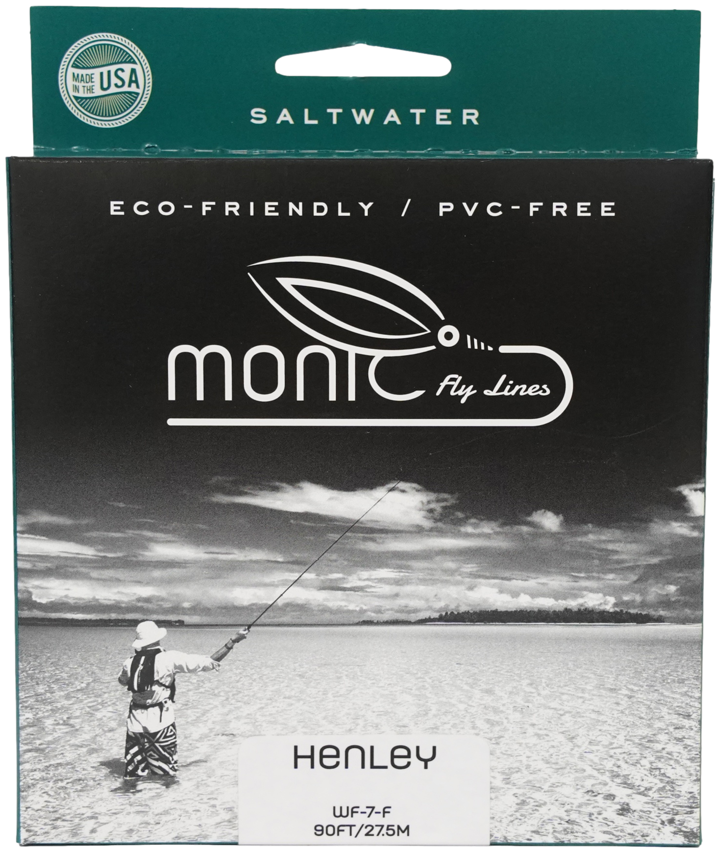 P-21652_Monic_Henely_Clear_Fliegenschnur Monic Henley Clear Fliegenschnur Floating