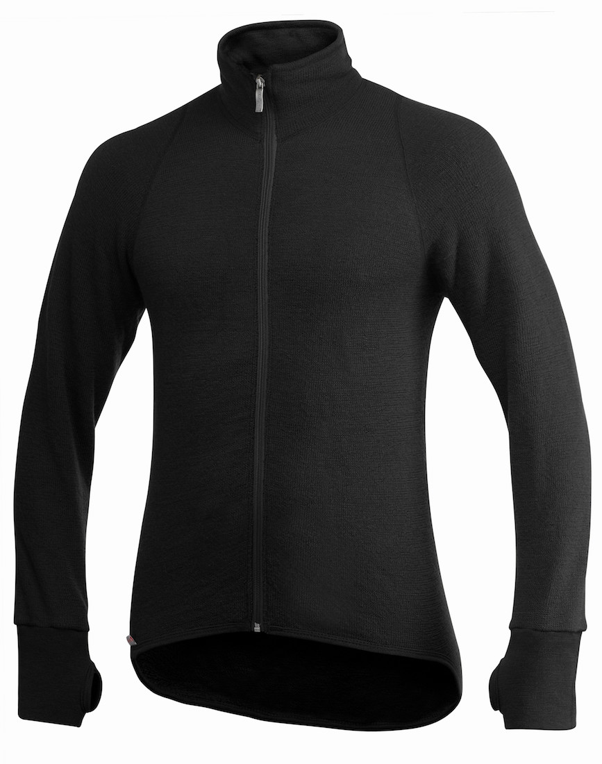 Woolpower Full Zip Jacket 400 Jacke black
