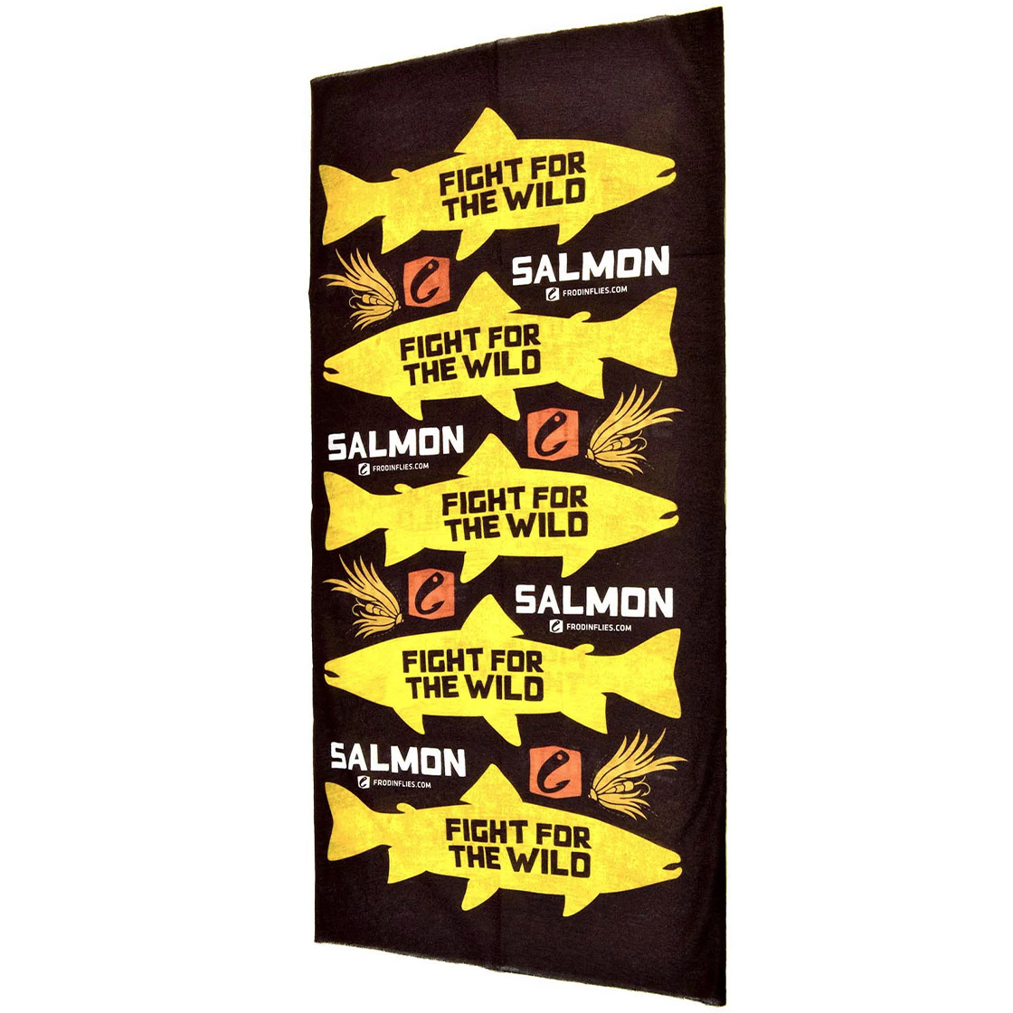 Frödin Salar Salmon Club Neck Tube Nacken- und Halswärmer black