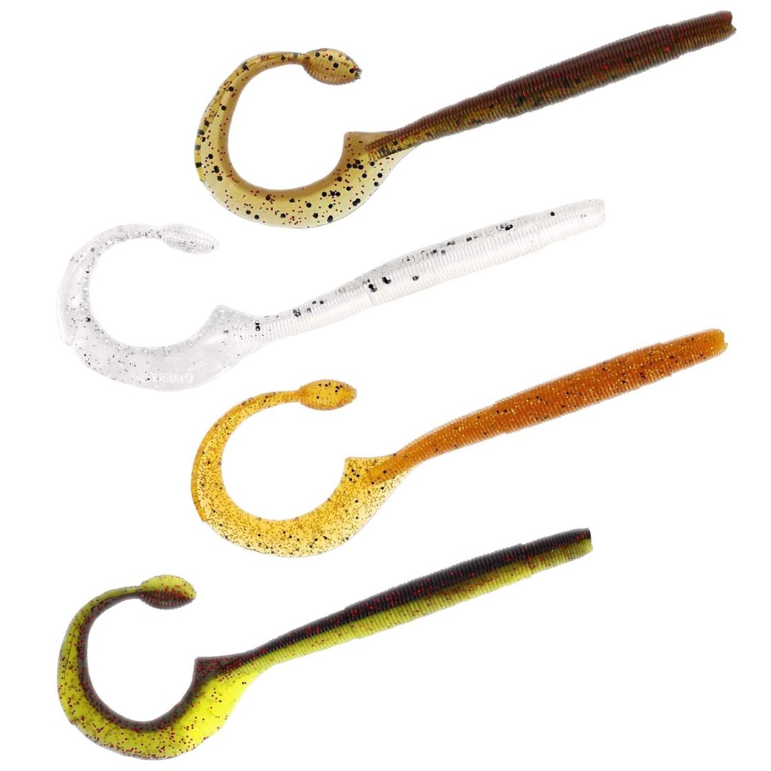 Westin Ned Worm Curl Gummiköder 12 cm 5er Set