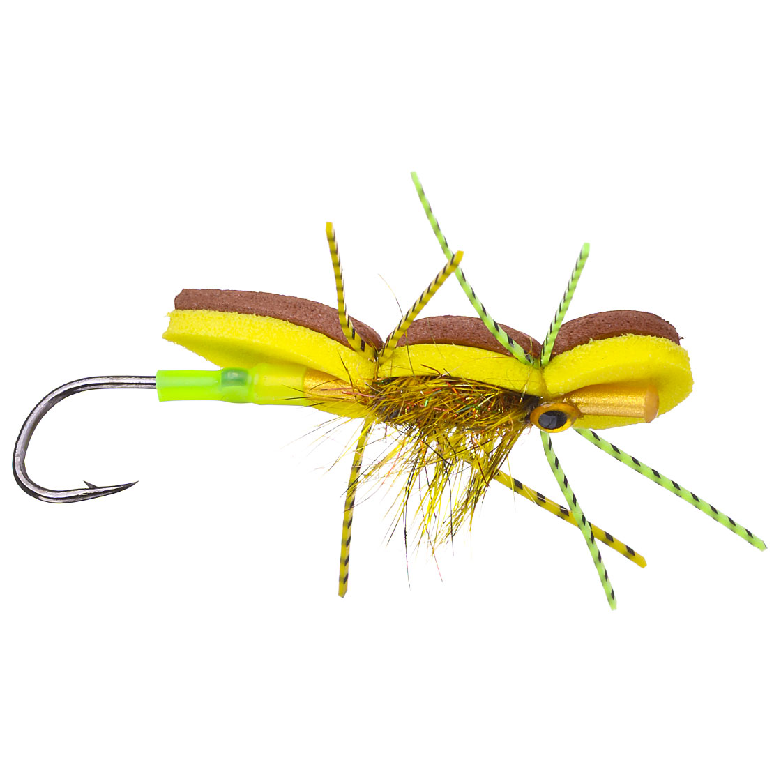 Frödin Flies Tubenfliege Foam & Waker Series - Nasty Banana Foam Dry