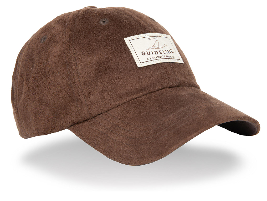 Guideline Mayfly Suede Cap Kappe dark brown