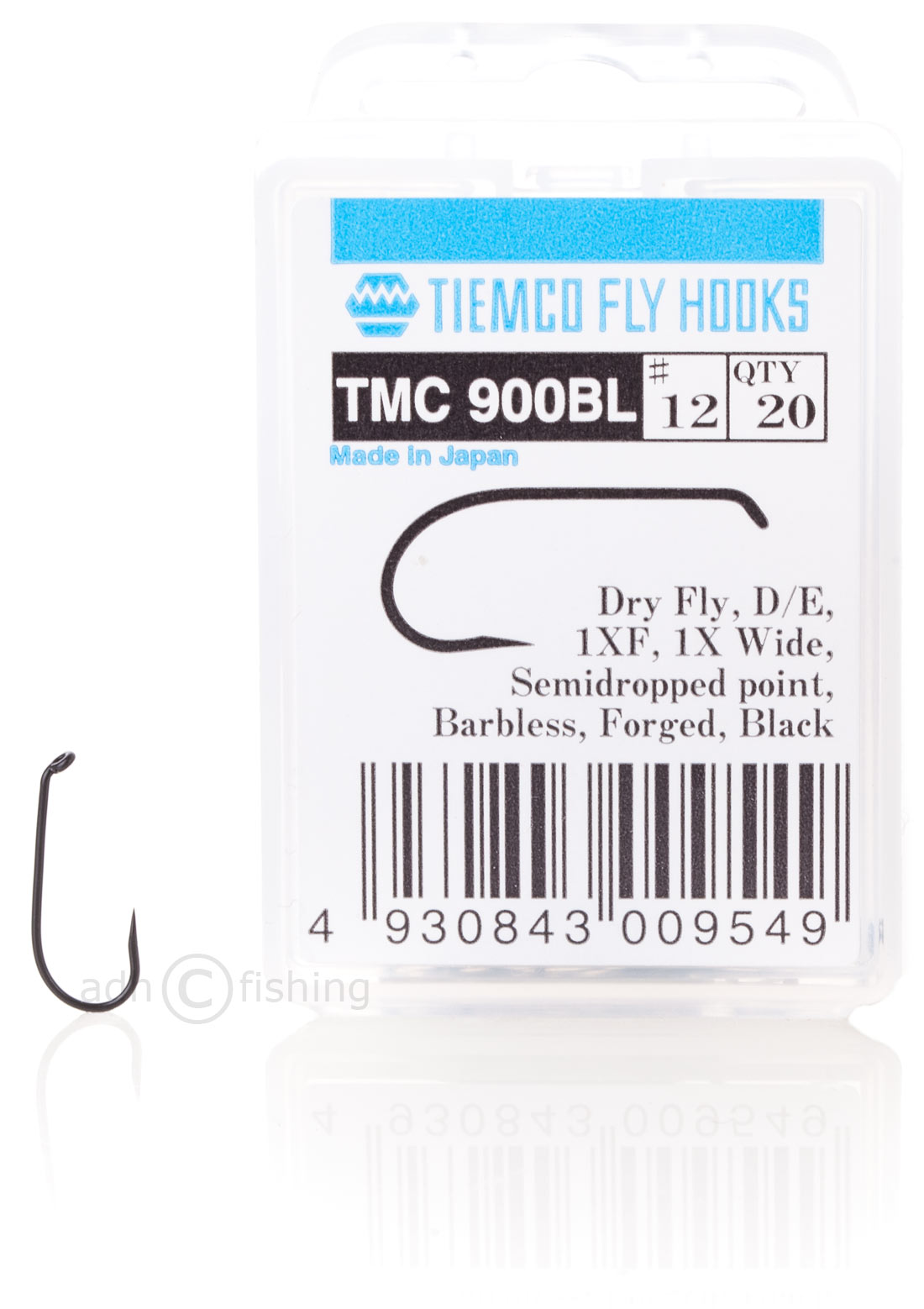Tiemco TMC 900 BL Fliegenhaken barbless