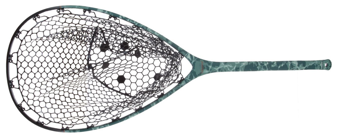 Fishpond Nomad Mid-Length Boat Net Kescher salty camo