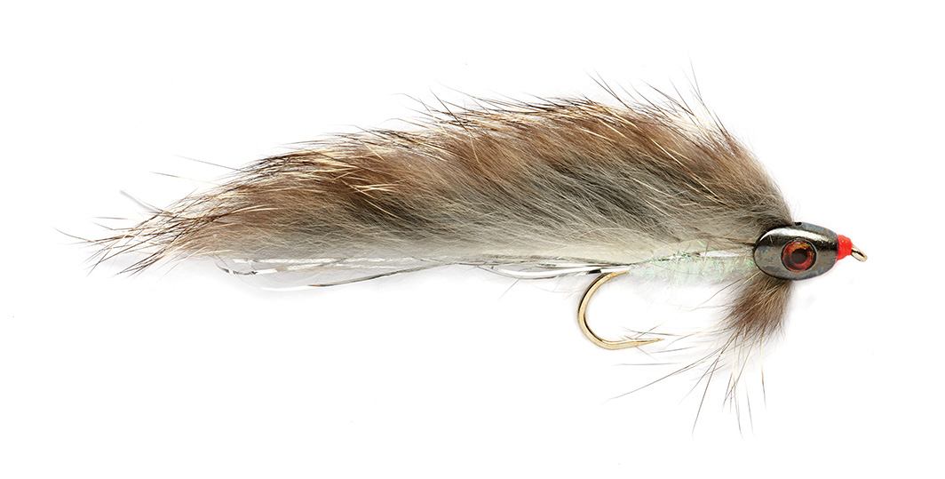 Fulling Mill Streamer - Natural Zonker Skullhead