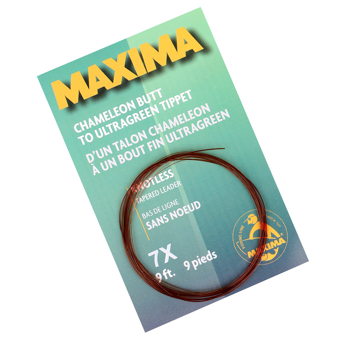Maxima Knotless Tapered Leader 9 ft konisches Vorfach
