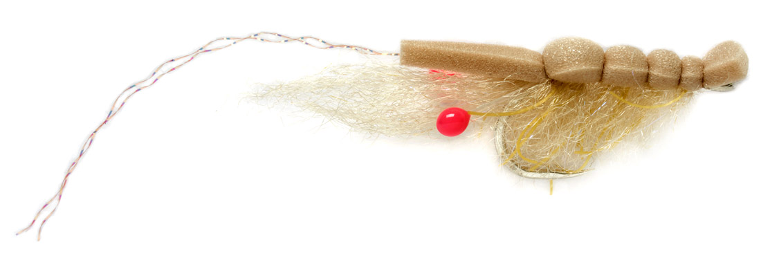 Fulling Mill Salzwasserfliege - Shrimp Gurgler tan