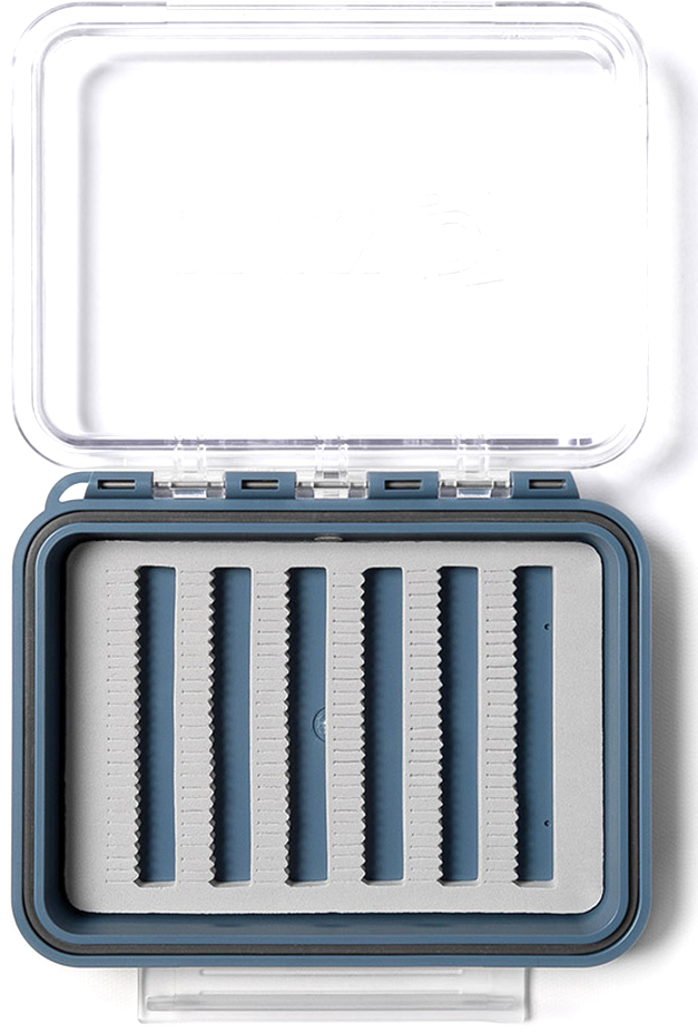 P-27089_Plan_D_Fliegendose_Pocket_Trout-Bonefish_ Plan D Pocket Fly Box - Clear Lid - Trout/Bonefish