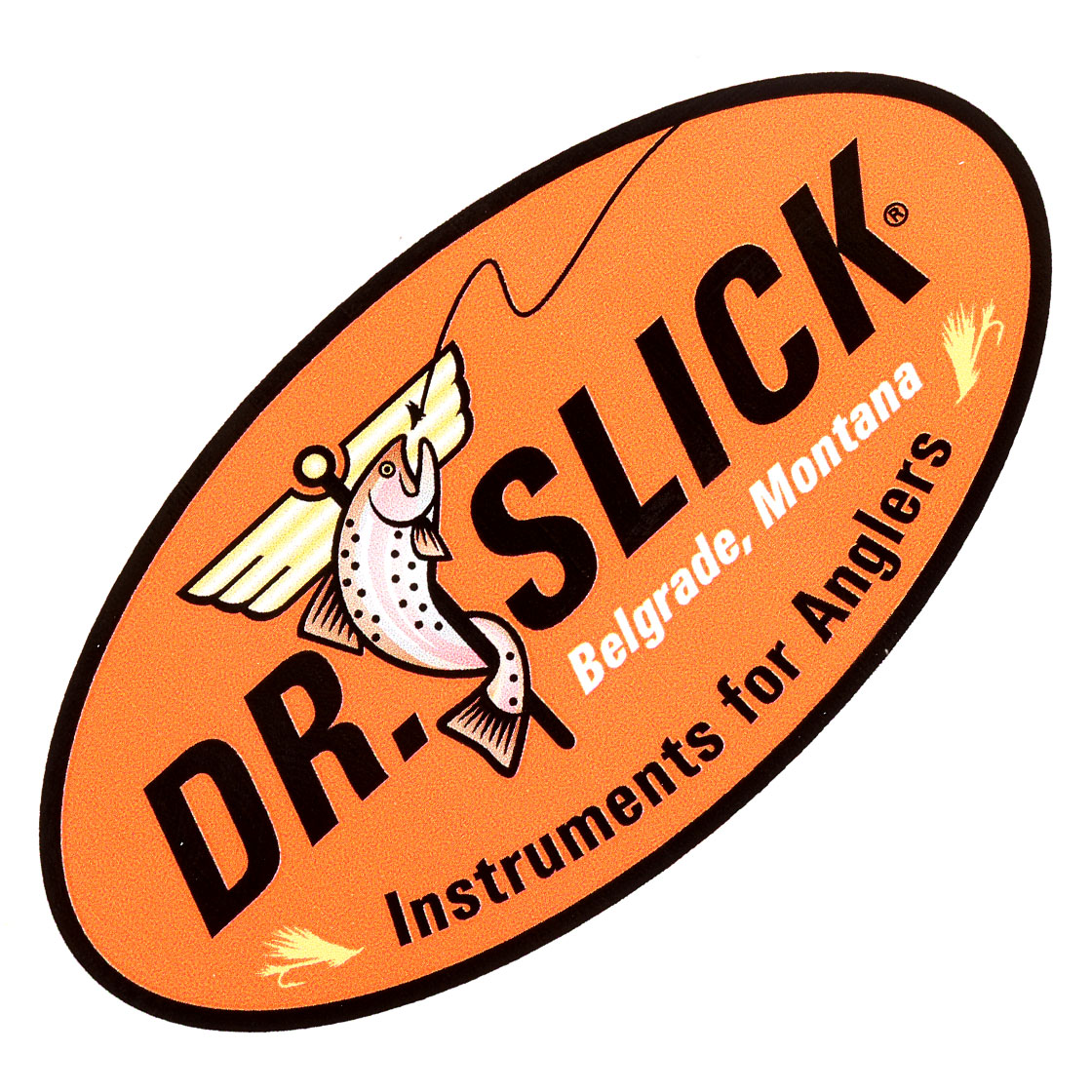 dr-slick_sticker_4x8cm Dr. Slick Sticker