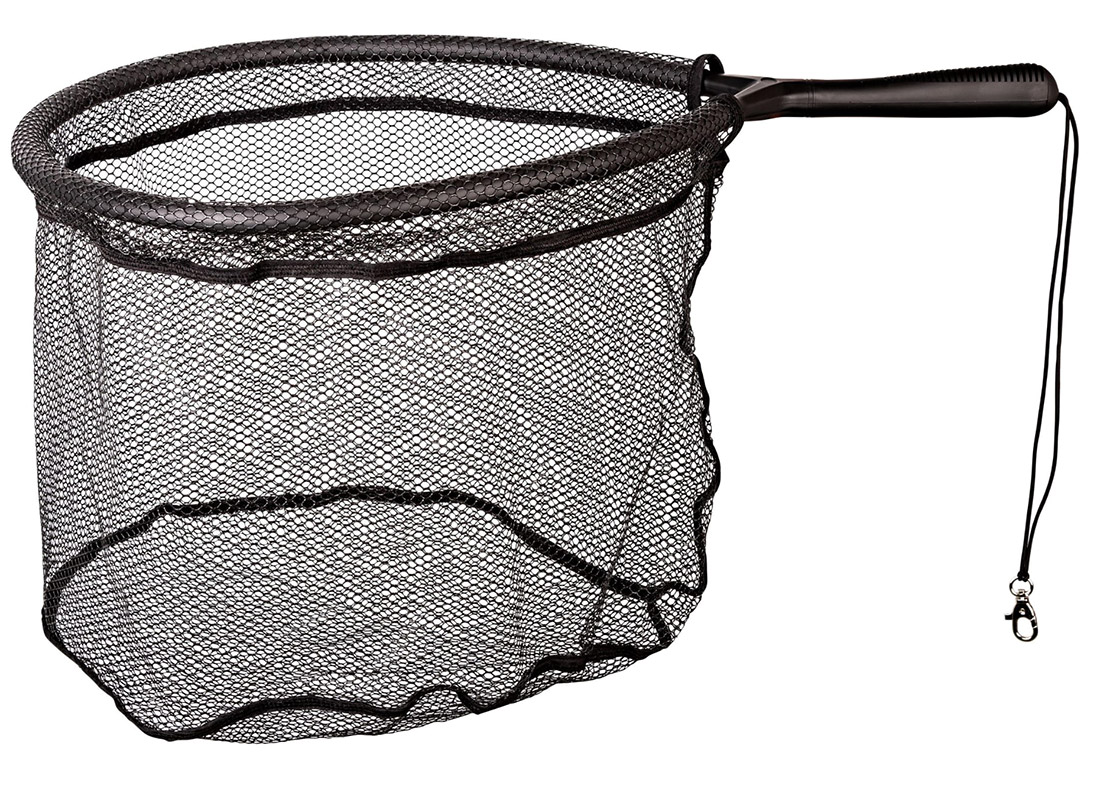 Traper Floating Landing Net Silicone Coated Kescher schwimmend mit Schonnetz