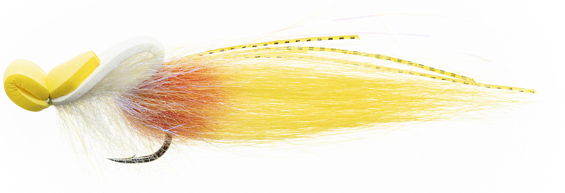 Enrico Puglisi TOP WATER - WHITE / YELLOW - #2/0