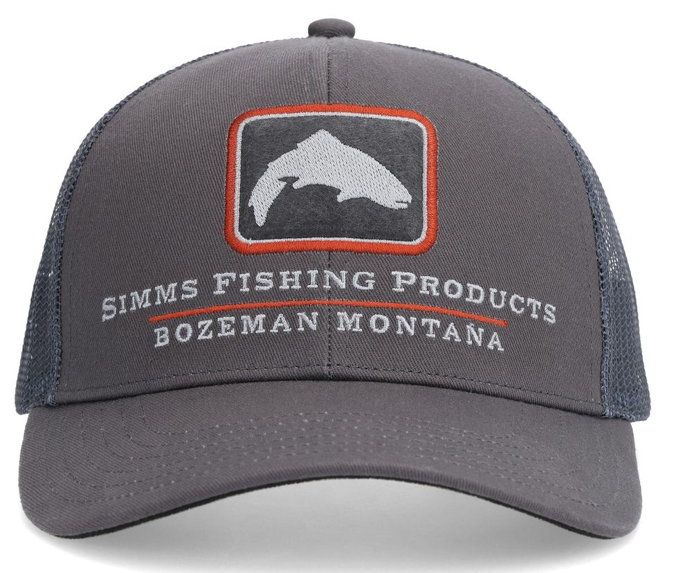 P-25491_Simms_Double_Haul_Trucker_Hat_Slate_ Simms Double Haul Icon Trucker Cap Schirmmütze slate
