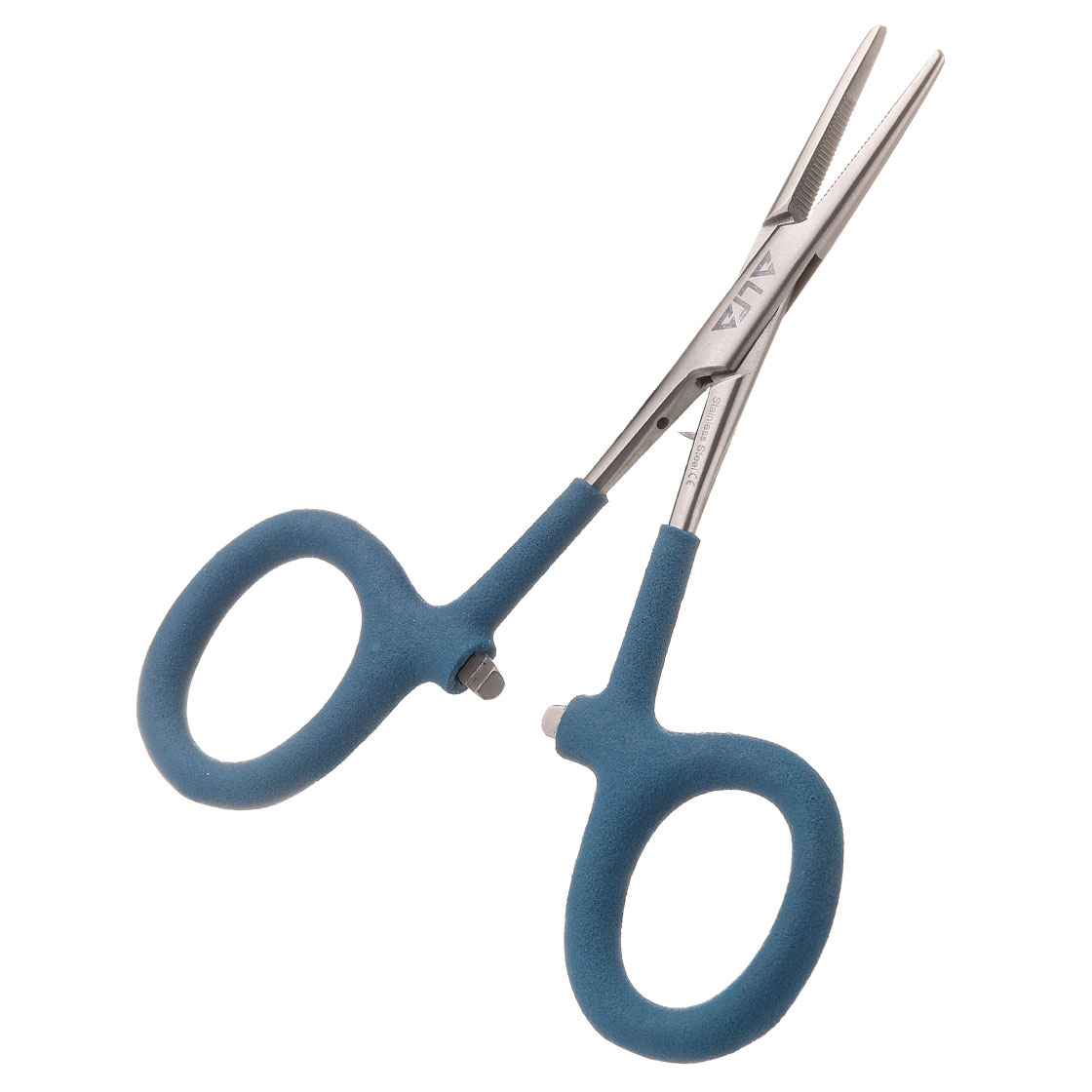 Alfa Comfort Grip Pliers Straight Zange teal blue