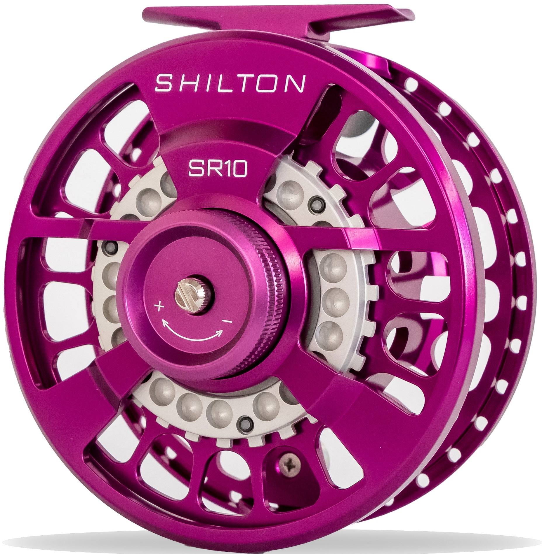 Shilton SR Series Custom Reel Purple-Purple-Titanium Fliegenrolle