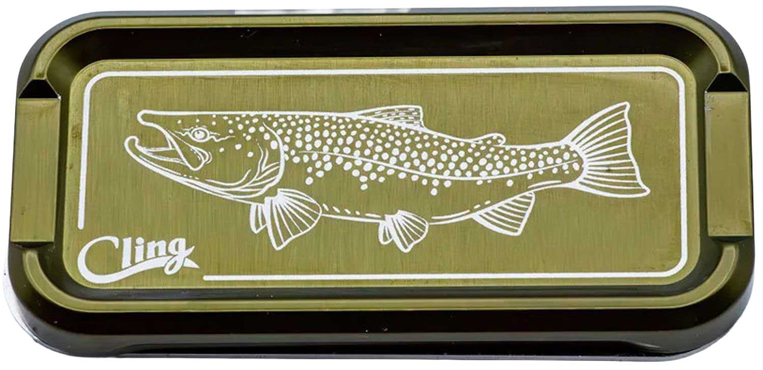 Cling Mag Grab Doublestack Mountain Brown Magnetischer Fliegenhalter