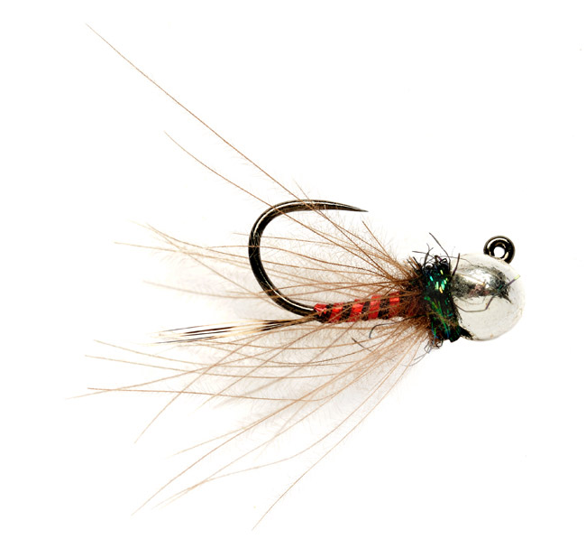 Fulling Mill Nymphe - Rozas Red Devil Jig Barbless