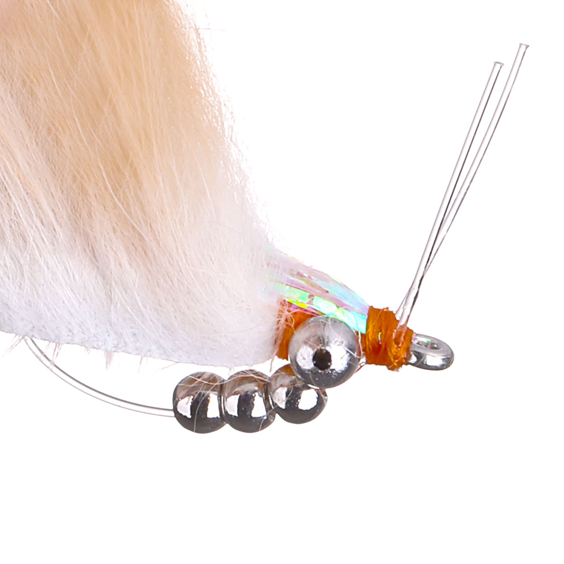 Superflies Salzwasserfliege Avalon Permit Fly Beadchain Eye