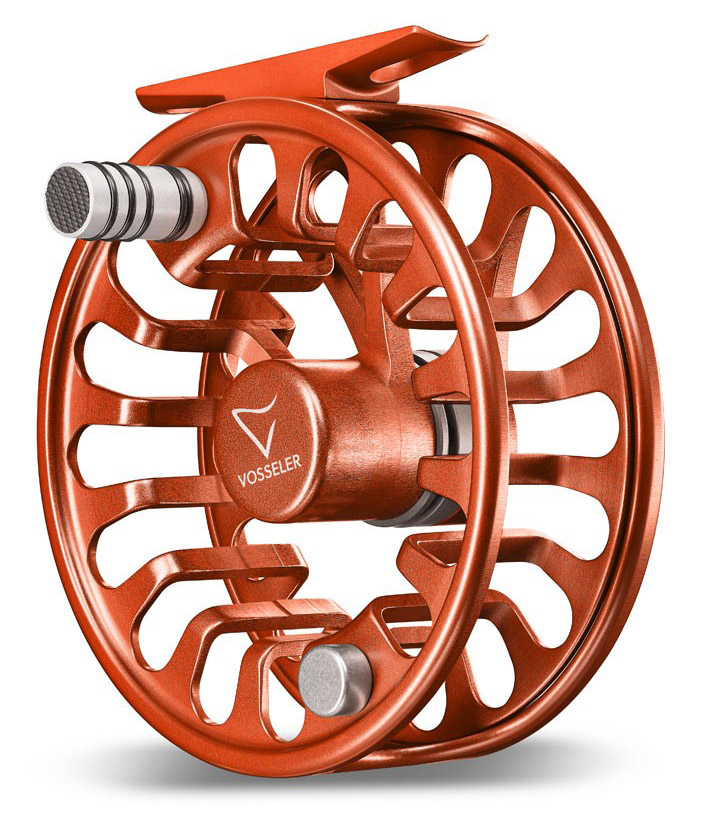 Vosseler Air Two Fliegenrolle orange