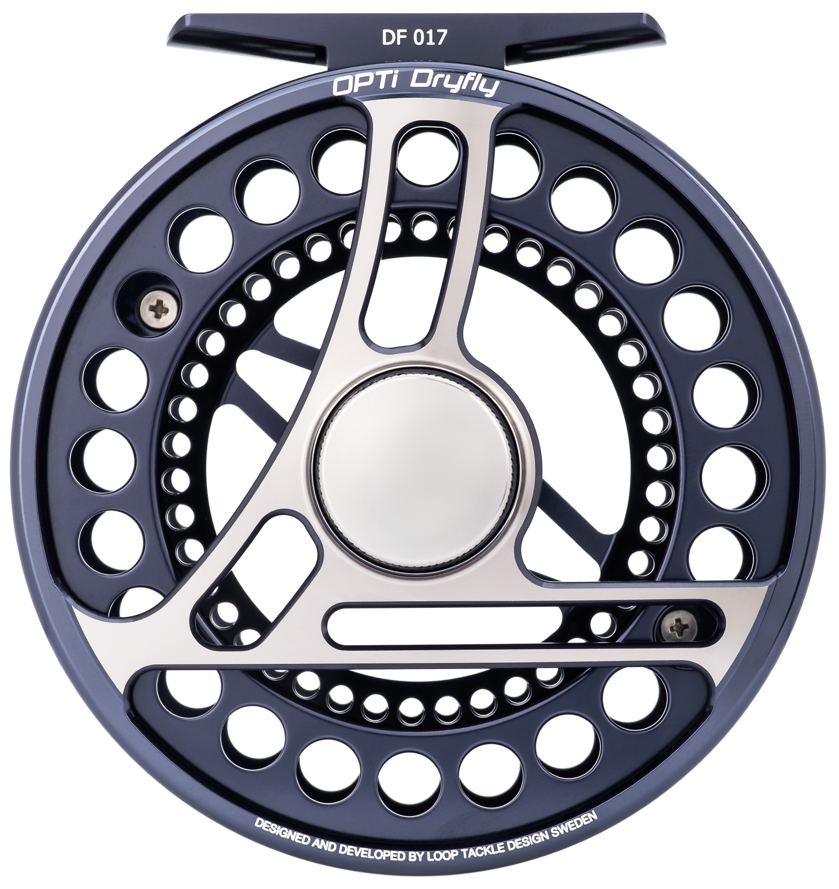 Loop Opti Dryfly Fliegenrolle Storm Blue