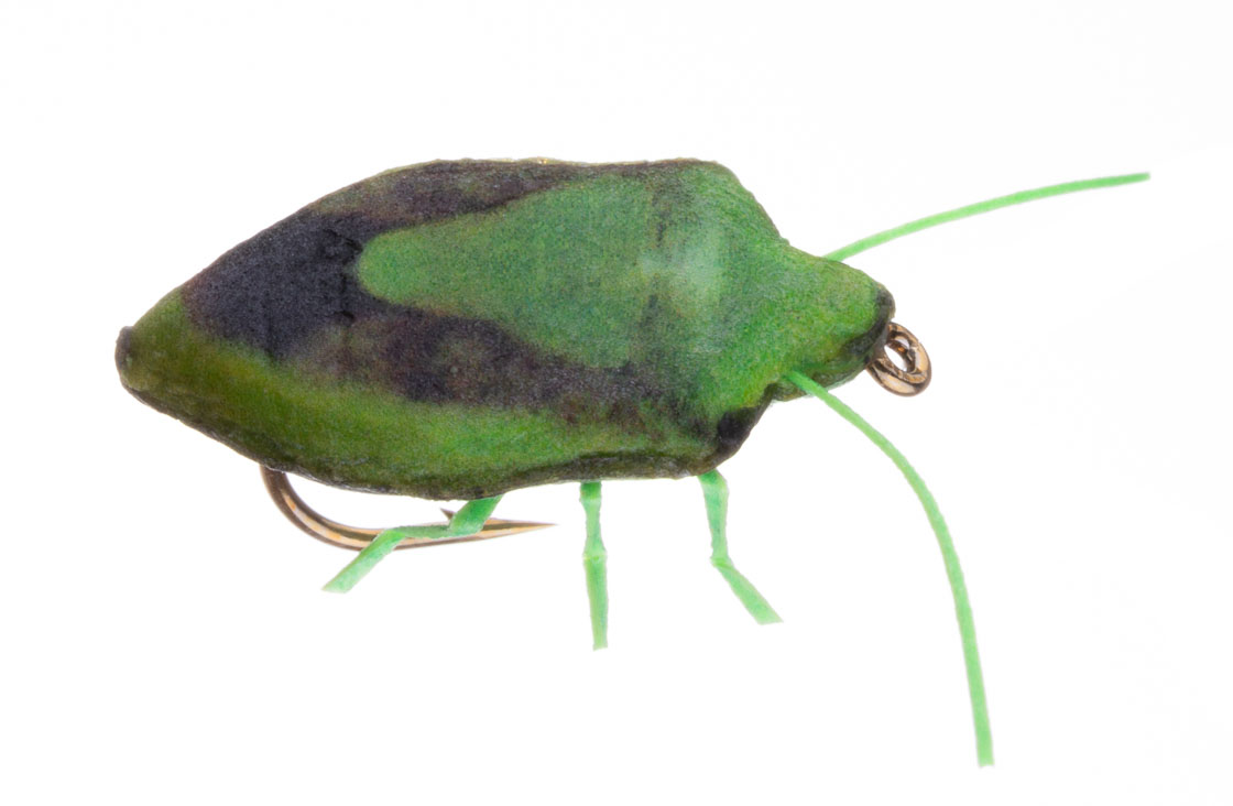 Vania Realistic Stink Bug Trockenfliege green